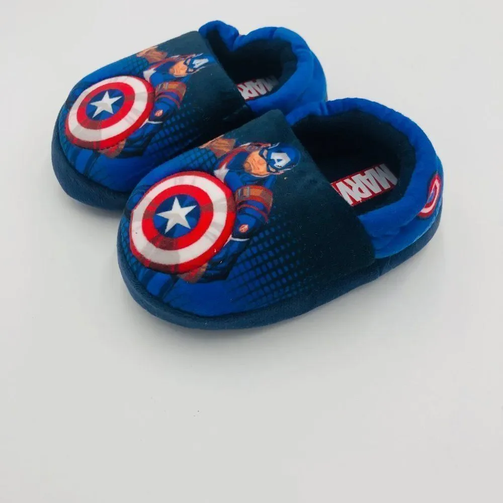 Brand New Marvel Avengers Light Up‎ Slippers For Toddler Boys Size S (5/6)